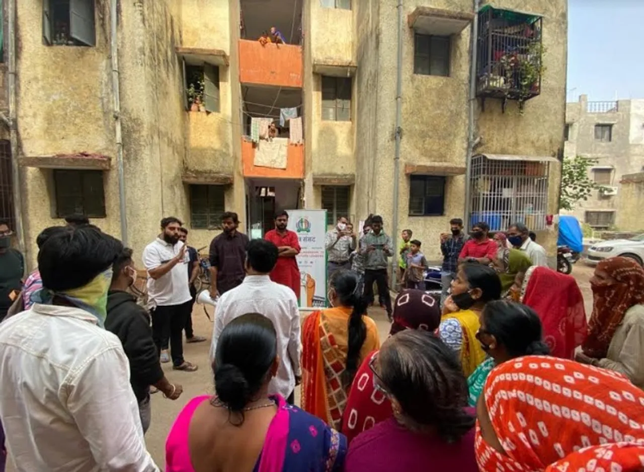 Chhatra Sansad team launched people’s manifesto ahead of local body elections