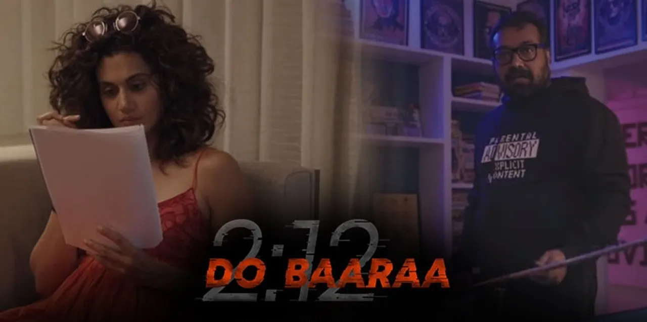 Anurag Kashyap, Taapsee Pannu reunite for thriller ‘Dobaaraa’