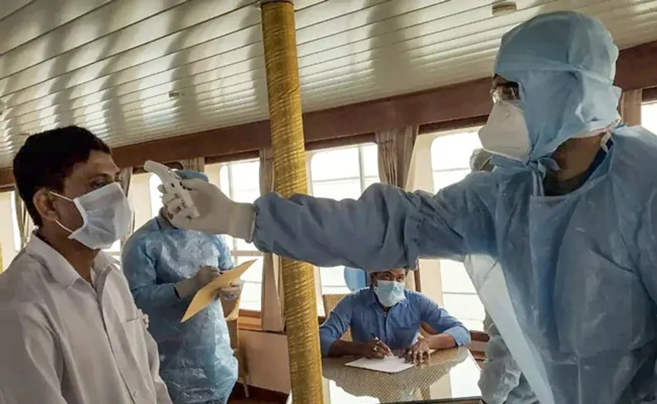 Covid-19 update: India records 12,881 new cases, over 94 lakh vaccinated so far