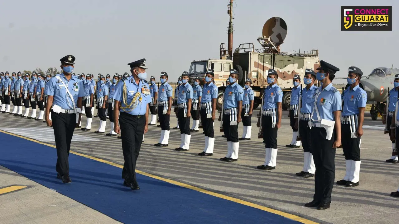 Air Marshal SK Ghotia visited Air Force Station Uttarlai in Rajasthan