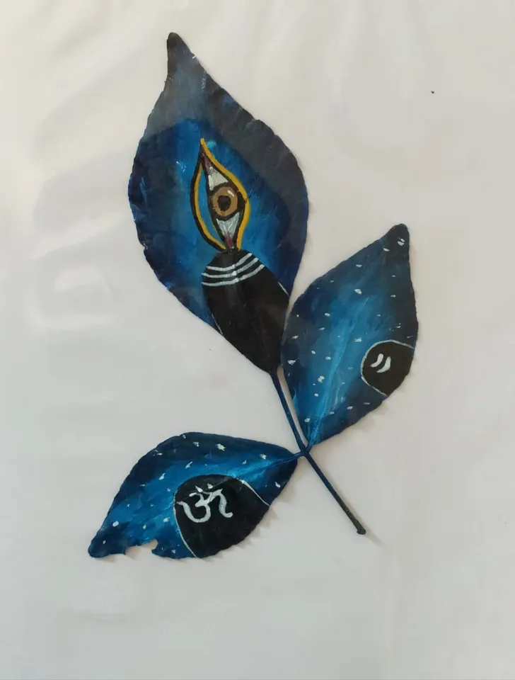 Artist from Vadodara decided to celebrate Mahashivratri in a slightly different way