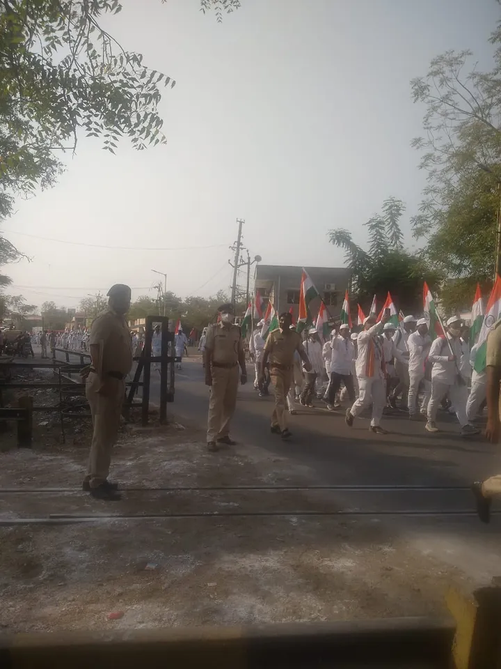 Various events organized for freedom march in Vadodara division of Western Railway