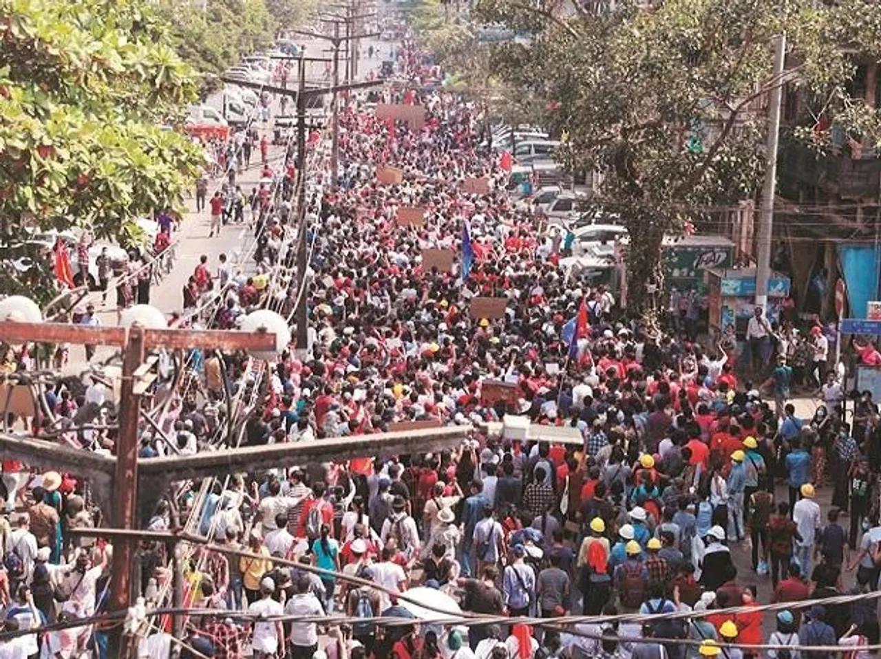 Myanmar: 18 people killed as police, armed forces unleashed force on protestors