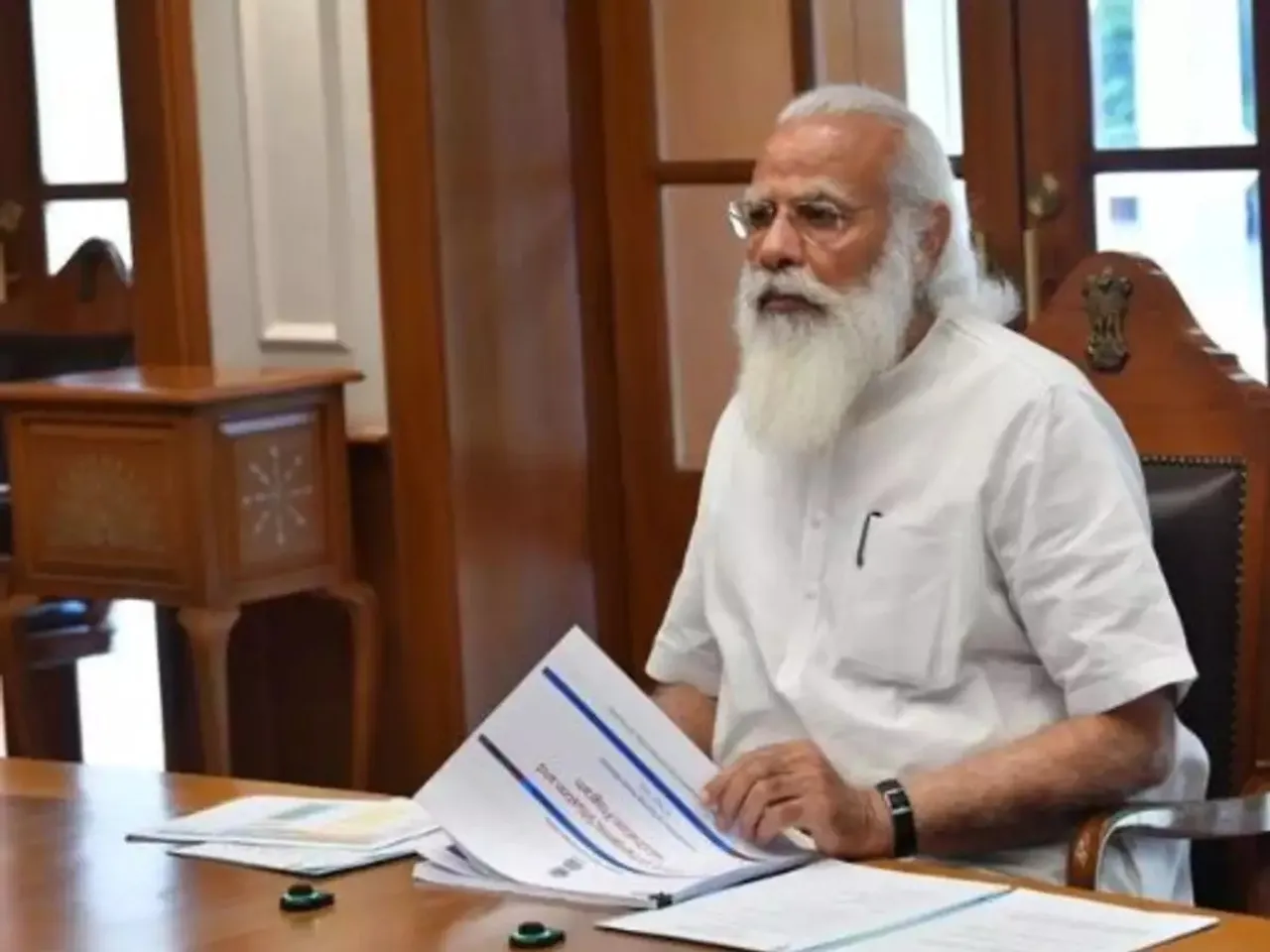 PM Modi holds high level meeting to review COVID-19 situation in country