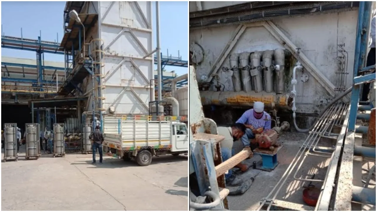 GSFC Vadodara started diverting oxygen supply for medical purpose to city