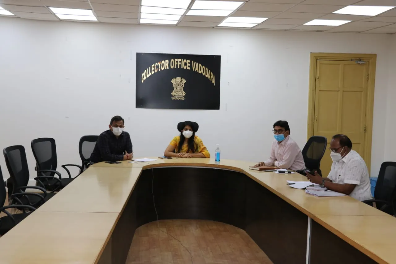 Vadodara district collector requested people to take maximum advantage of health services of Dhanvantari Rath