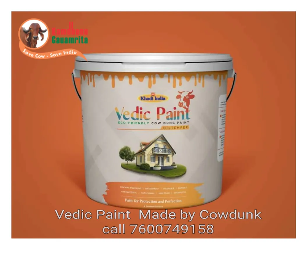 Vedic paint a natural solution to keep your house five degree cooler then outside