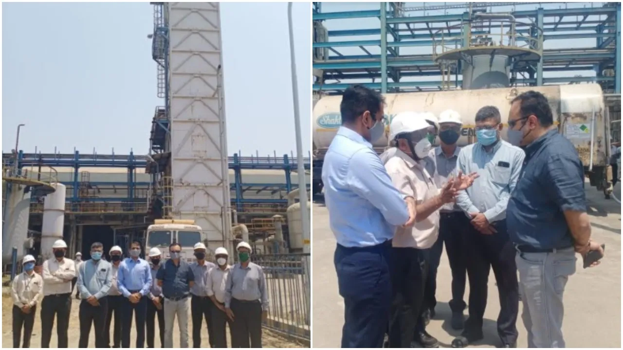 GSFC Vadodara started oxygen supply for medical purpose to city