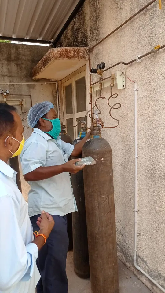 Good result of District Collector's initiative of covid treatment in taluka health centers