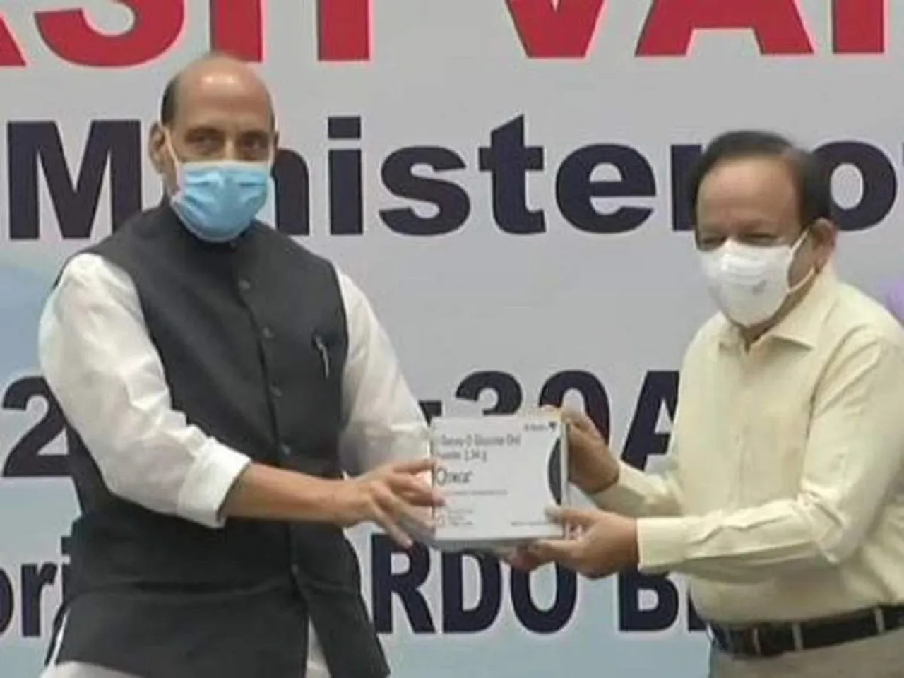Rajnath Singh to release first batch of Anti COVID drug 2DG today