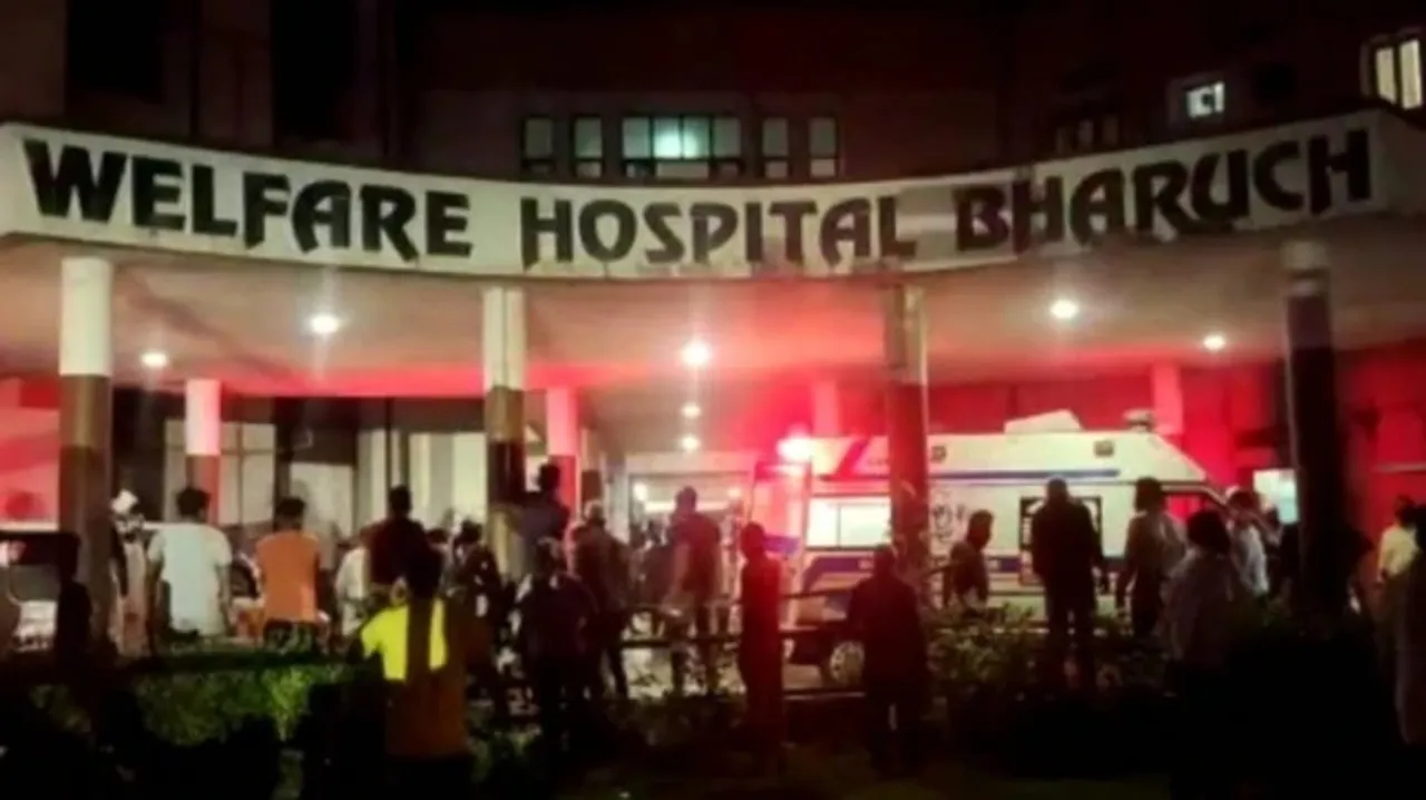 Bharuch: Eighteen dead as fire breaks out in Covid hospital