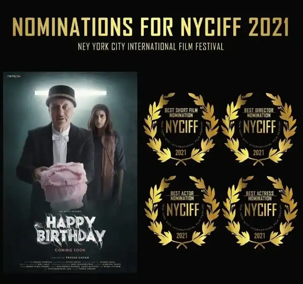 Anupam Kher bags Best Actor Award at New York Film Fest for short film 'Happy Birthday'