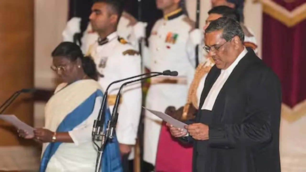 Justice Sanjeev Khanna sworn in as Chief Justice