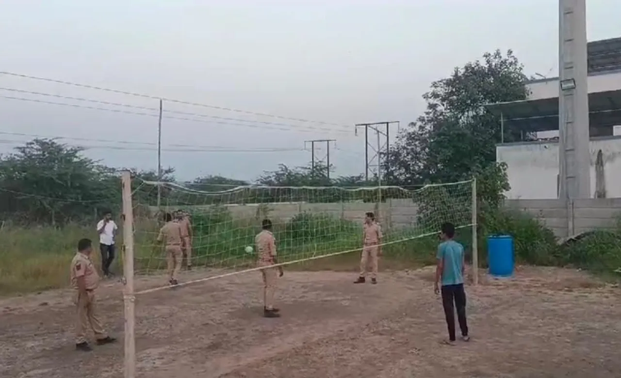 Dahej Police Vollyball Competetion