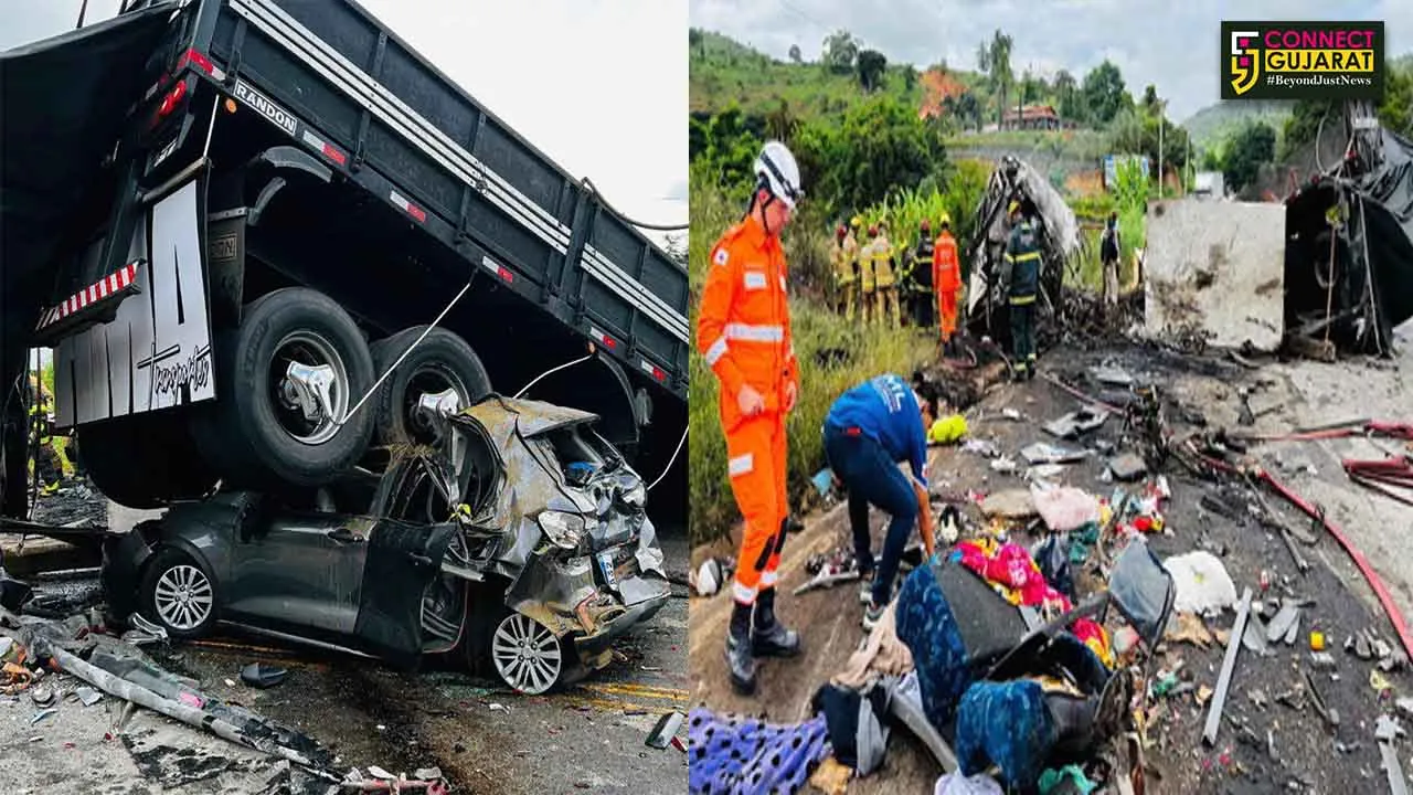 Brazil Bus And Truck Accident