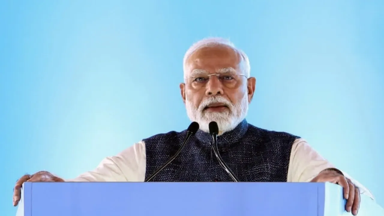 પીએમ modi live