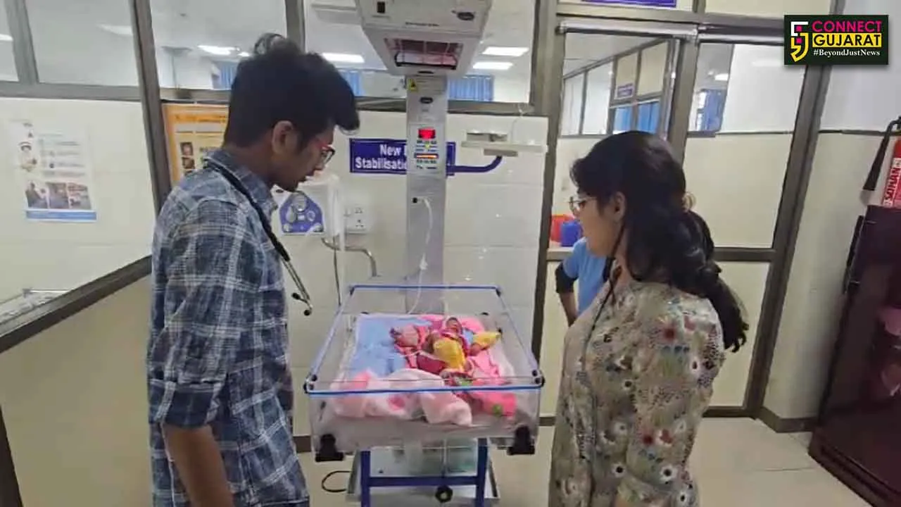 Sabarkantha Found New Born Baby
