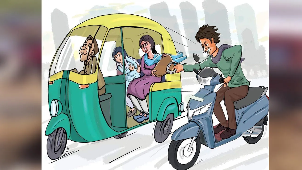 Gold Theft In Rikshaw