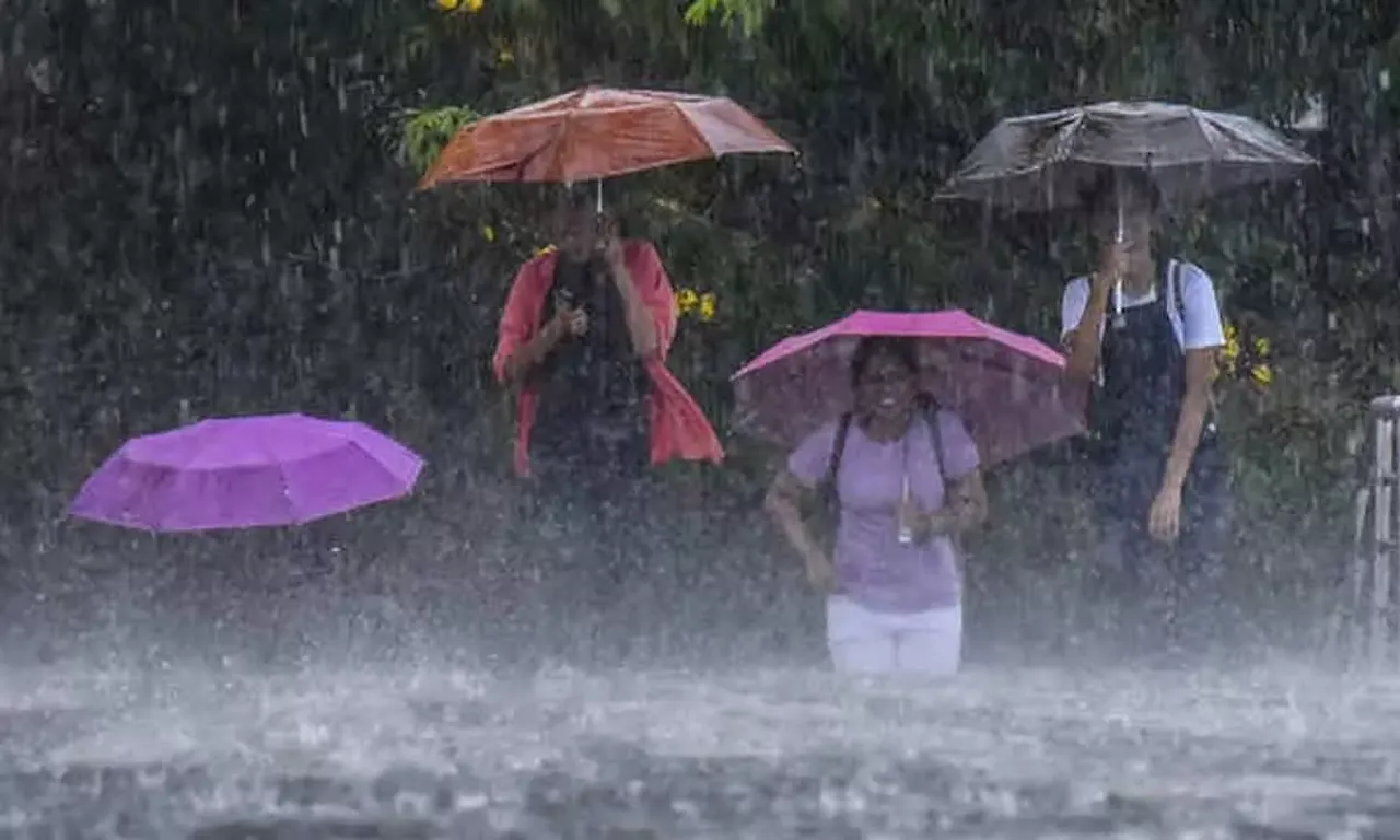 heavy rain