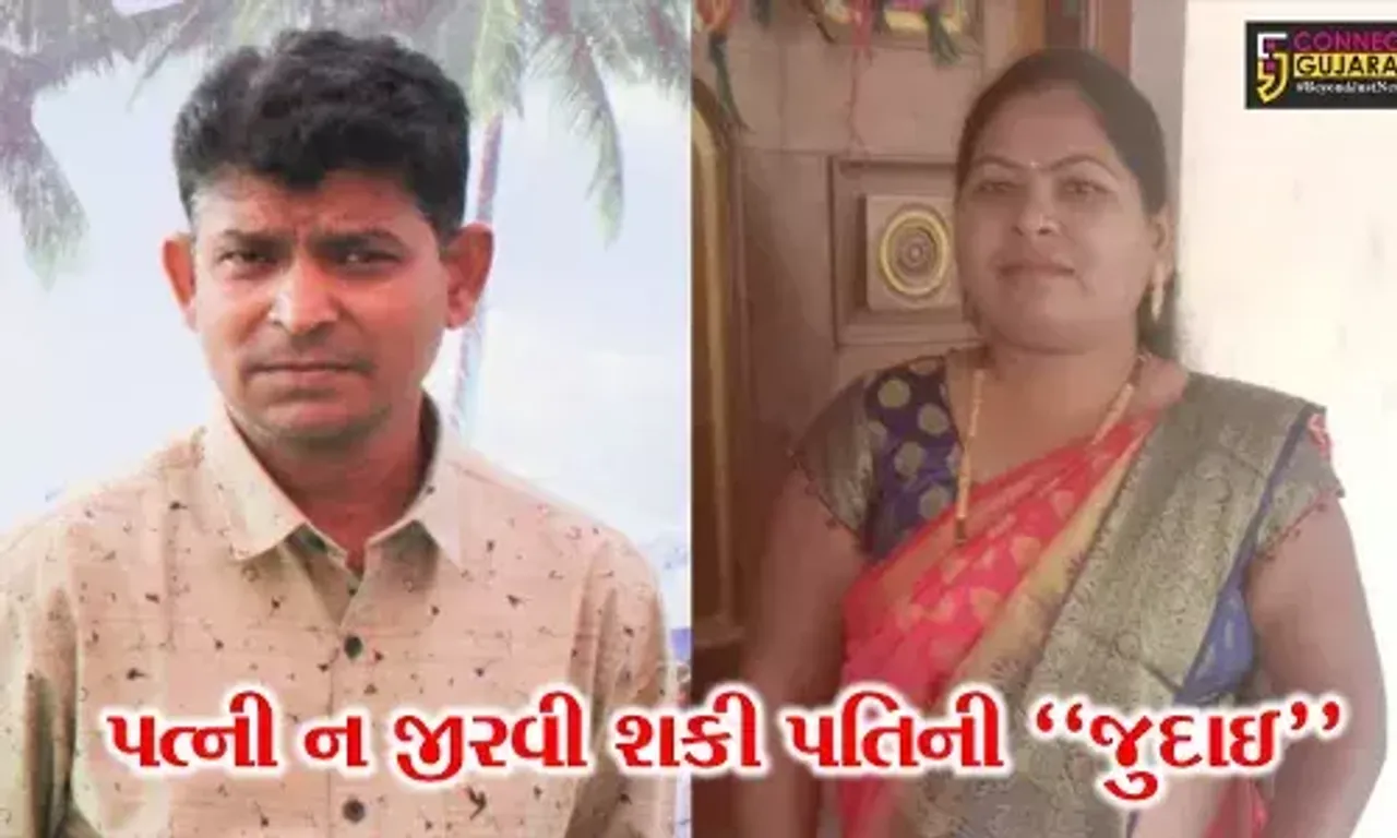 નવસારી : પતિના મોતના સમાચાર મળતાં જ પત્નીએ પણ પ્રાણ છોડ્યાં, 2 બાળકોએ ગુમાવી માતા-પિતાની છત્રછાયા