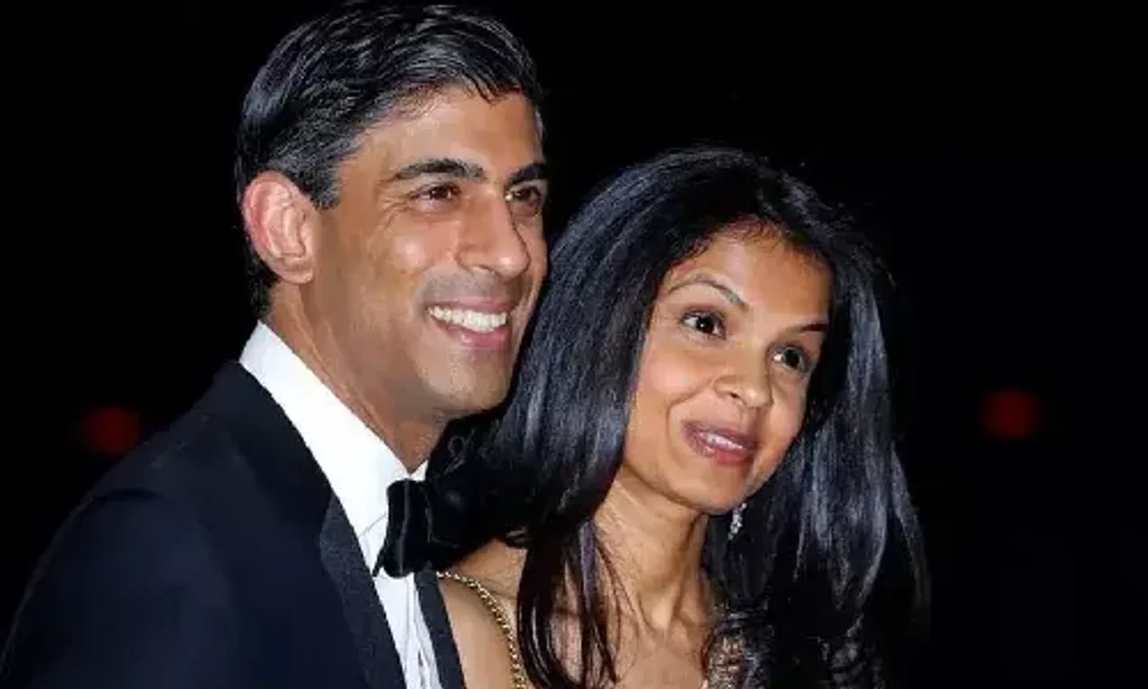 બ્રિટિશ PM ઋષિ સુનક અને પત્ની અક્ષતા મૂર્તિએ સ્થાન મેળવ્યું, ભારતીય મૂળના આ લોકો પણ સામેલ