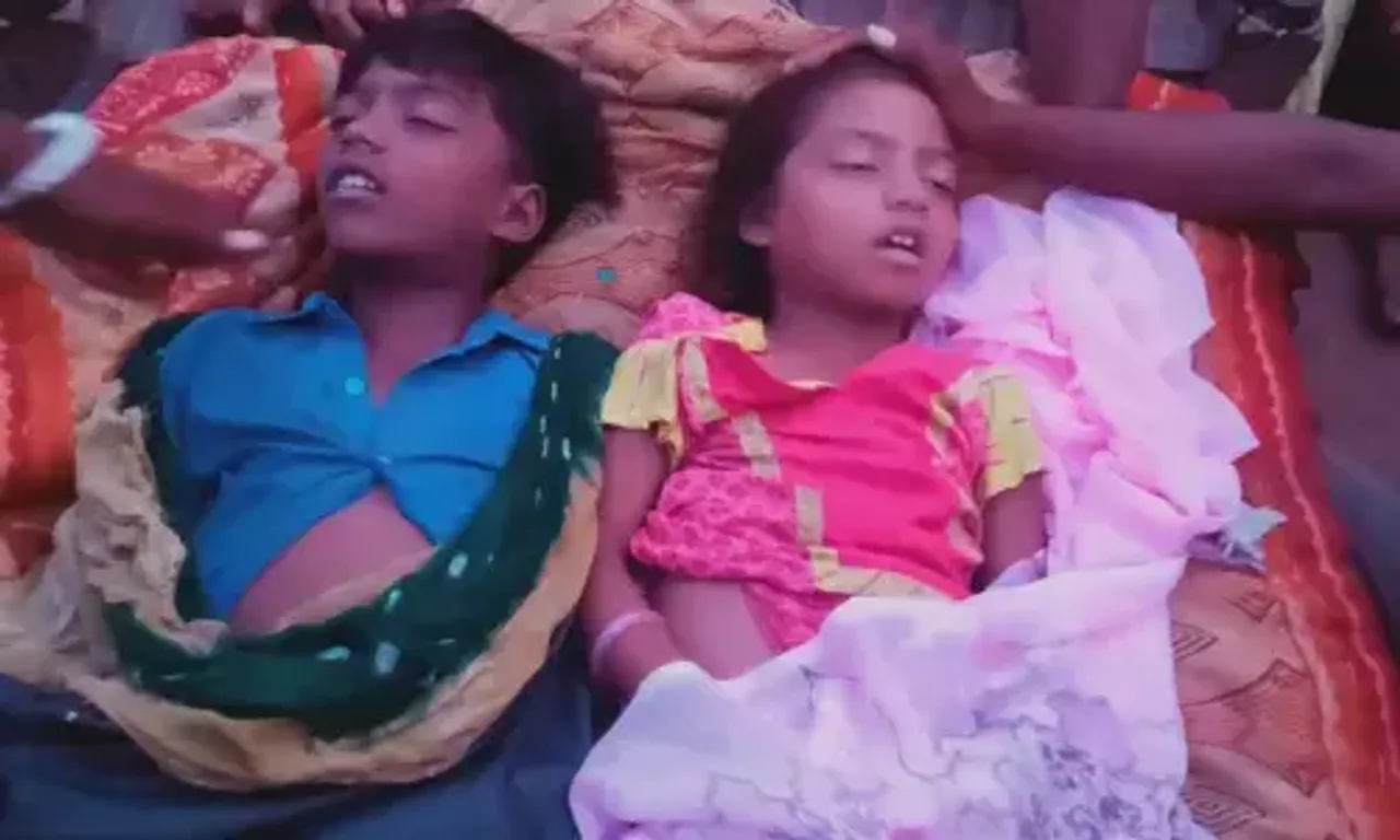 સાબરકાંઠા : ખેડબ્રહ્મામાં તળાવમાં ડૂબતાં ભાઈને બચાવવા જતાં બહેન પણ ડૂબી, ફાયર વિભાગે બંને મૃતદેહોને બહાર કાઢ્યા