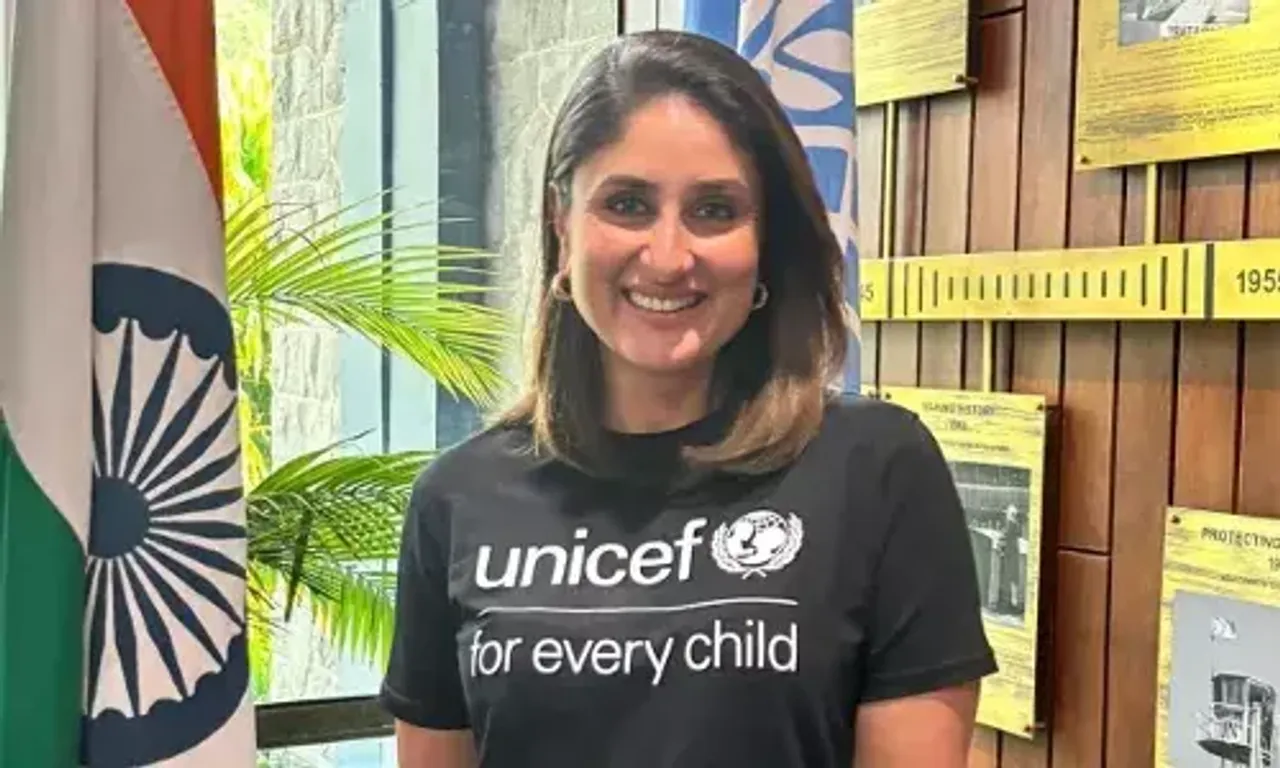 કરીના કપુર ખાન યુનિસેફ ઇન્ડિયાની નેશનલ એમ્બેસેડર બની