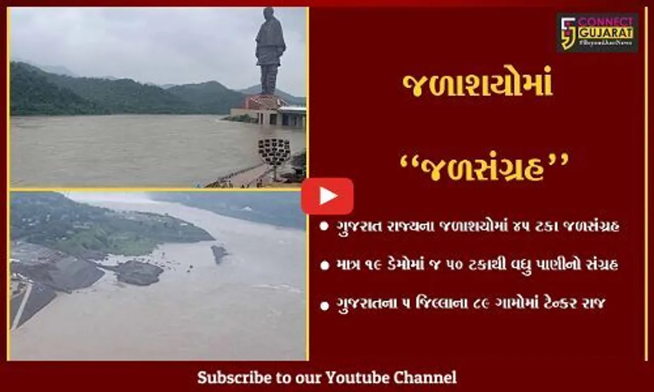 પાણીના પોકાર વચ્ચે "નહીં ઝુકેગા ગુજરાત", આગામી 4 મહિના સુધી રાજ્યની તરસ છિપાવી શકે છે સરદાર સરોવર ડેમ
