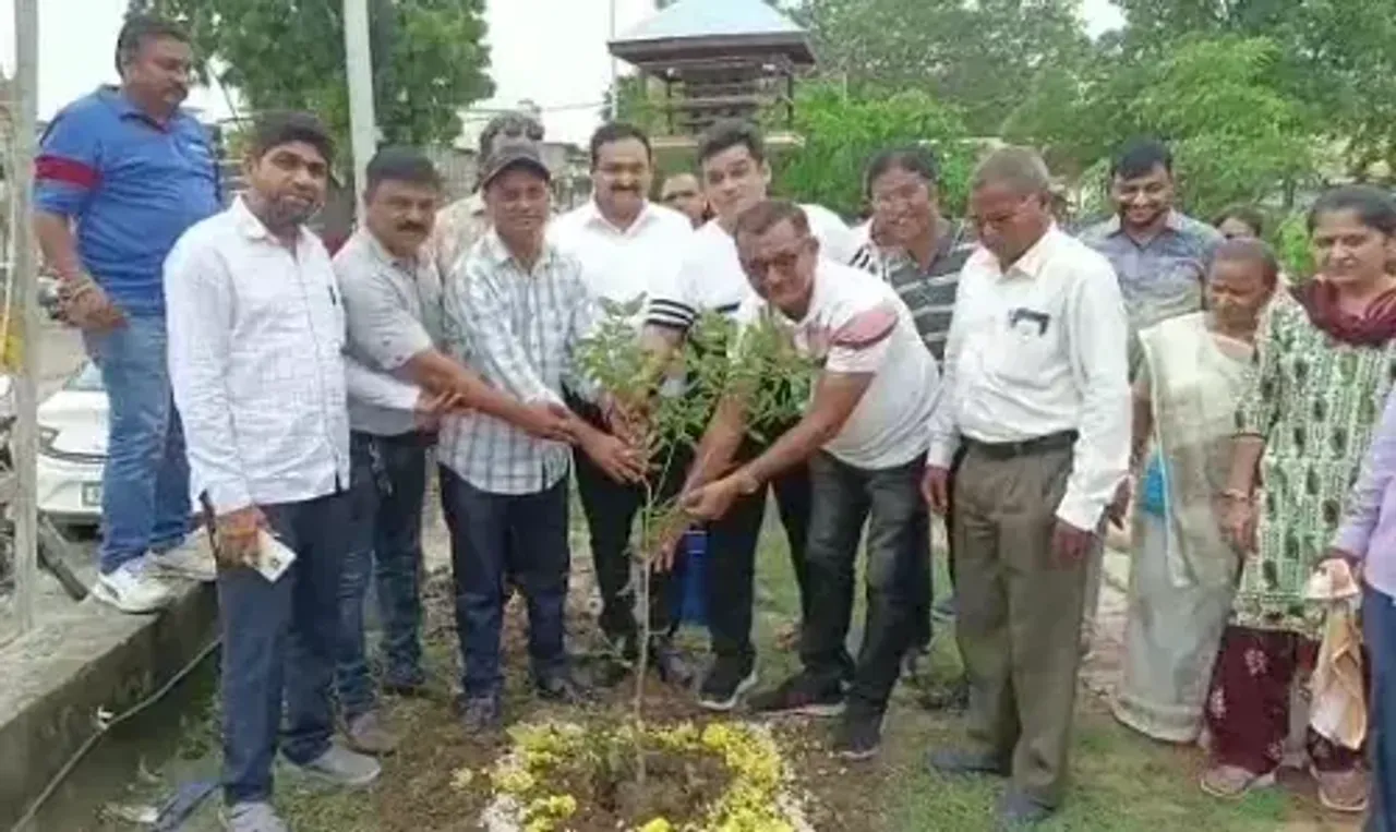 ભરૂચ : નંદેલાવ ગામ ખાતે ભરૂચ સક્રિય પત્રકાર સંઘ દ્વારા વૃક્ષારોપણ કરાયું...