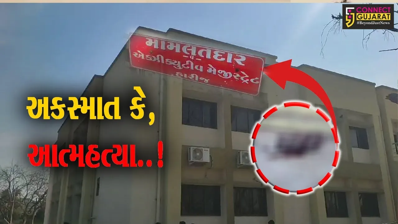 પાટણ : હારીજની મામલતદાર કચેરી પરથી નીચે પટકાતાં મામલતદારનું મોત, પોલીસ તપાસ શરૂ...