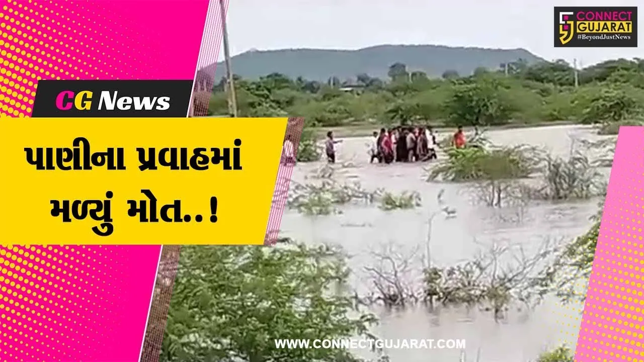 અમરેલી : ગુંદરણ નજીક કોઝ-વેના પાણીમાં 2 યુવતીઓ ગરકાવ થઈ, એક યુવતીનું મોત...
