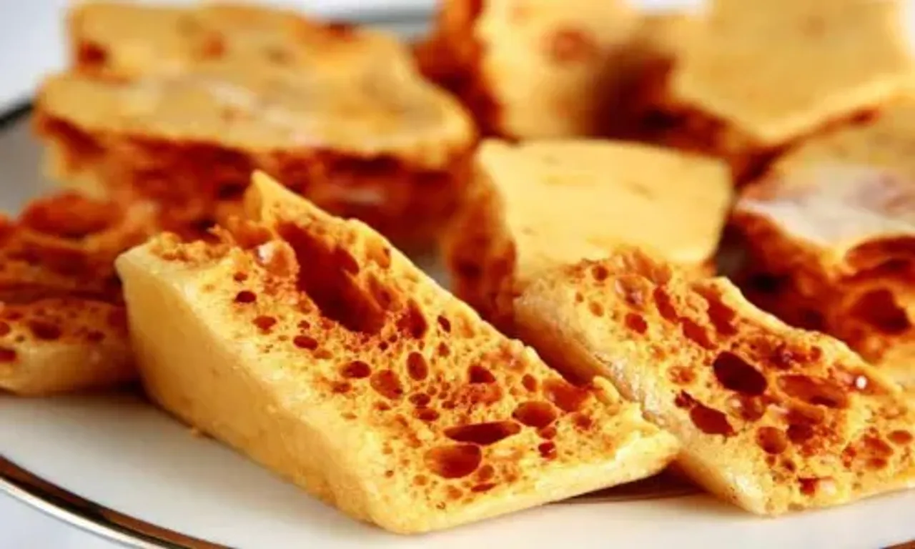 કઈક મીઠું ખાવા માંગતા હોવ તો એક વાર ટ્રાય કરો હનીકોમ્બ ટોફી, બનાવવી છે એકદમ સરળ, જાણો રેસેપી.....