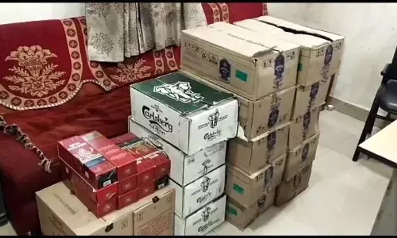 અંકલેશ્વર: ભડકોદ્રા નજીક કારમાં સંતાડાયેલ વિદેશી દારૂના જથ્થા સાથે આરોપીની ધરપકડ