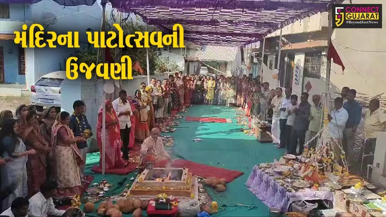 ભરૂચ: હાંસોટના ઇલાવ ગામે વેરાઈ માતાજીના મંદિરના પાટોત્સવની ઉજવણી...!