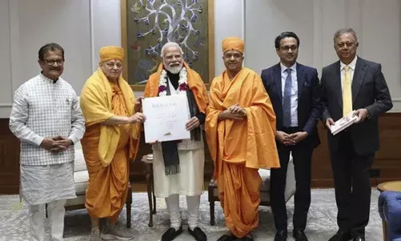 વડાપ્રધાન નરેન્દ્ર મોદી અબુ ધાબીમાં સ્વામિનારાયણ મંદિરનું કરશે ઉદ્ધાટન