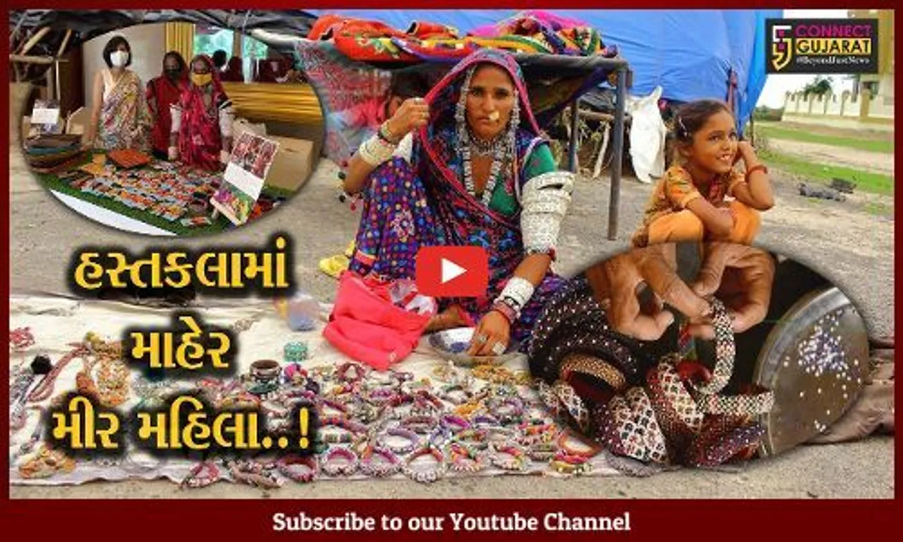 સુરેન્દ્રનગર : દસાડામાં હસ્તકલામાં માહેર મીર જ્ઞાતીને વિશ્વફલક પર ઓળખ મળી,જુઓ અનોખી કળા વિશે