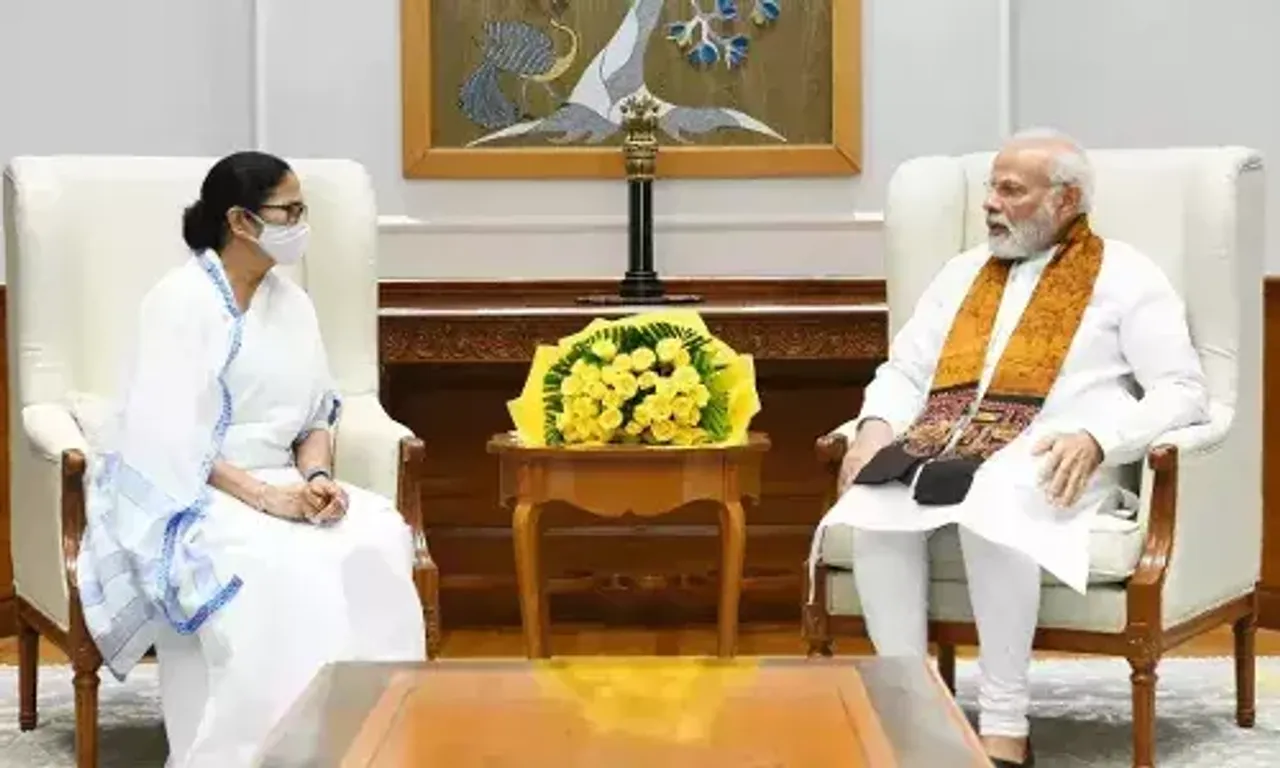 પશ્ચિમ બંગાળના મુખ્યમંત્રી મમતા બેનર્જી PM મોદીને મળ્યા, બતાવ્યું આ કારણ
