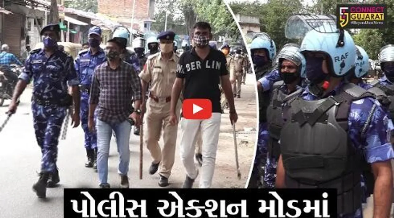 અમદાવાદ : ભગવાન જગન્નાથ રથયાત્રાને લઇ પોલીસ એક્શન મોડમાં