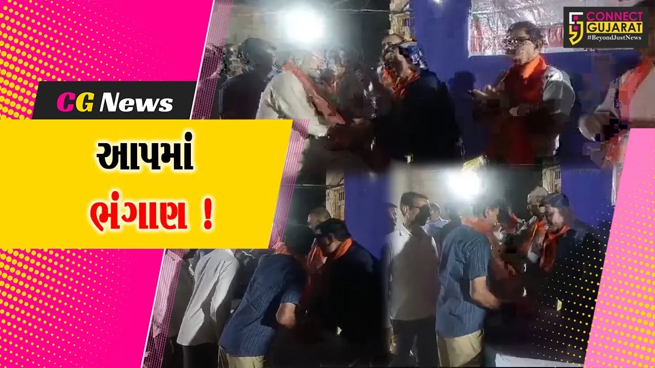 અમરેલી: મોદી પરિવાર સભામાં આપના 40 કાર્યકરોએ કેસરિયો ધારણ કર્યો