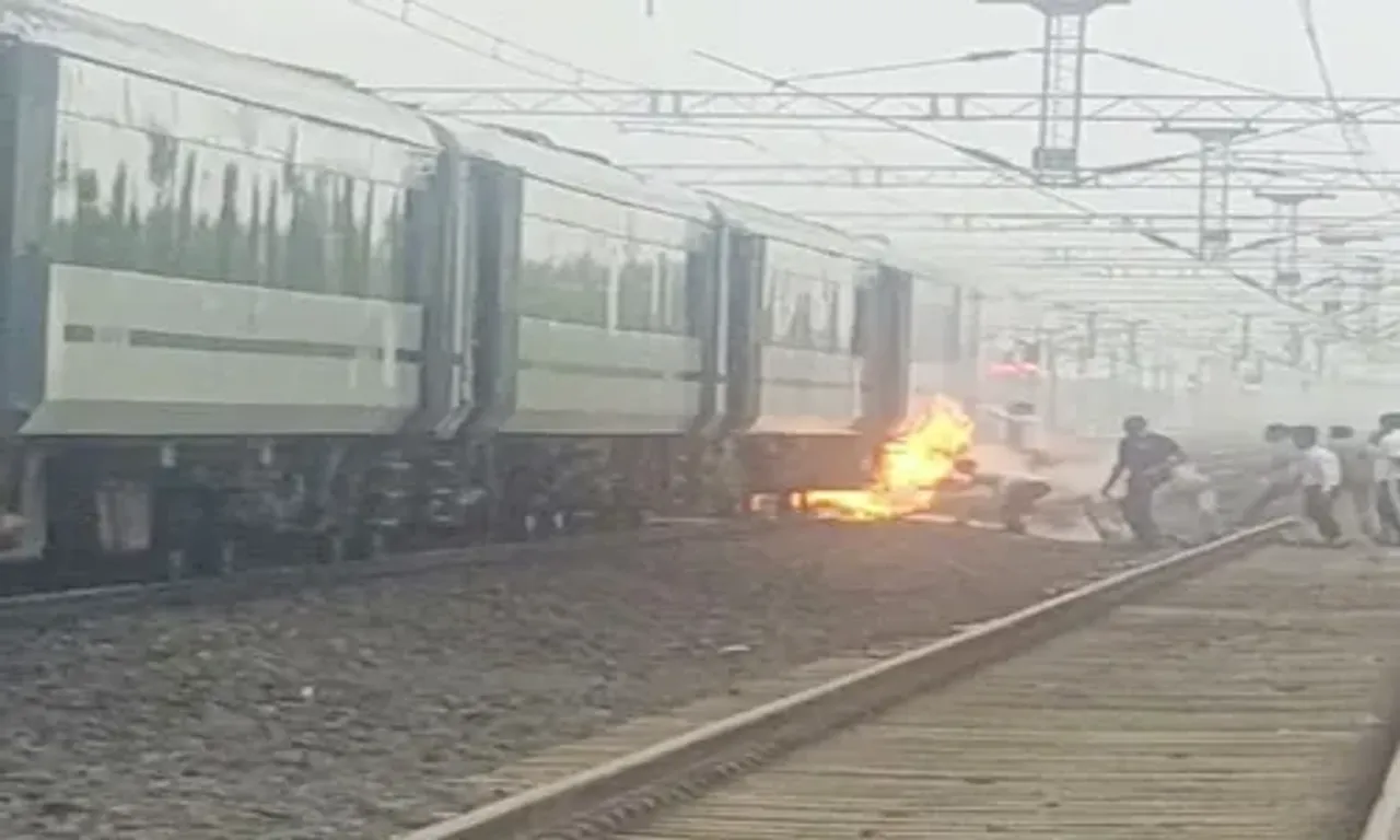 ભોપાલથી દિલ્હી જઈ રહેલી વંદે ભારત ટ્રેનમાં લાગી આગ, તમામ યાત્રીઓ સુરક્ષિત