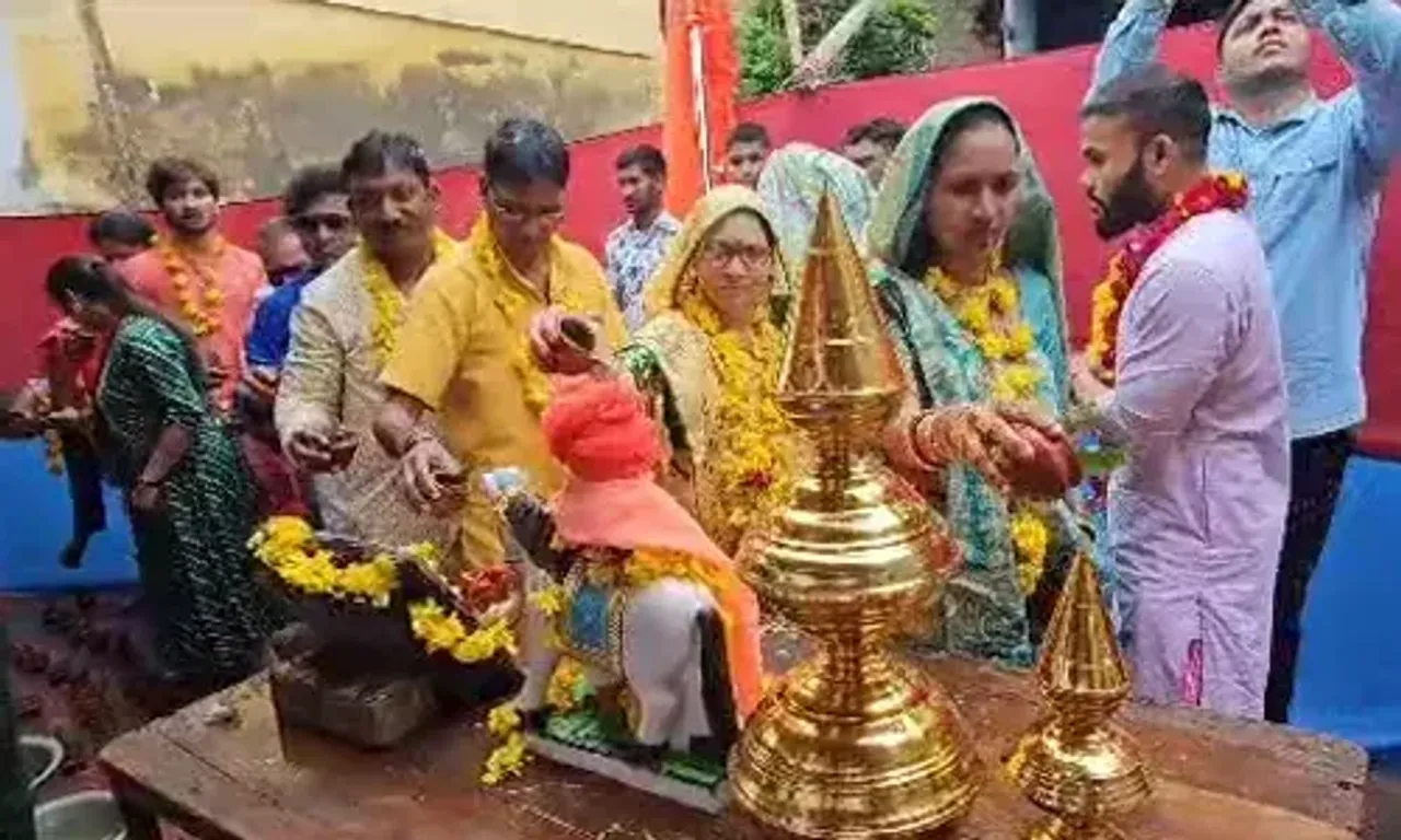 ભરૂચ:વાલ્મીકિ વાસ ખાતે ઘોઘારાવ મંદિરના જીર્ણોધ્ધાર પ્રાણપ્રતિષ્ઠા મહોત્સવની ઉજવણી