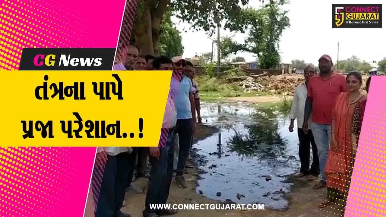 ભરૂચ : કરોડો રૂપિયાના ખર્ચે બનેલી ઝઘડીયાની સુએજ ગટર લાઇનમાં ભંગાણ, ગંદકીના સામ્રાજ્યથી જનતા પરેશાન...