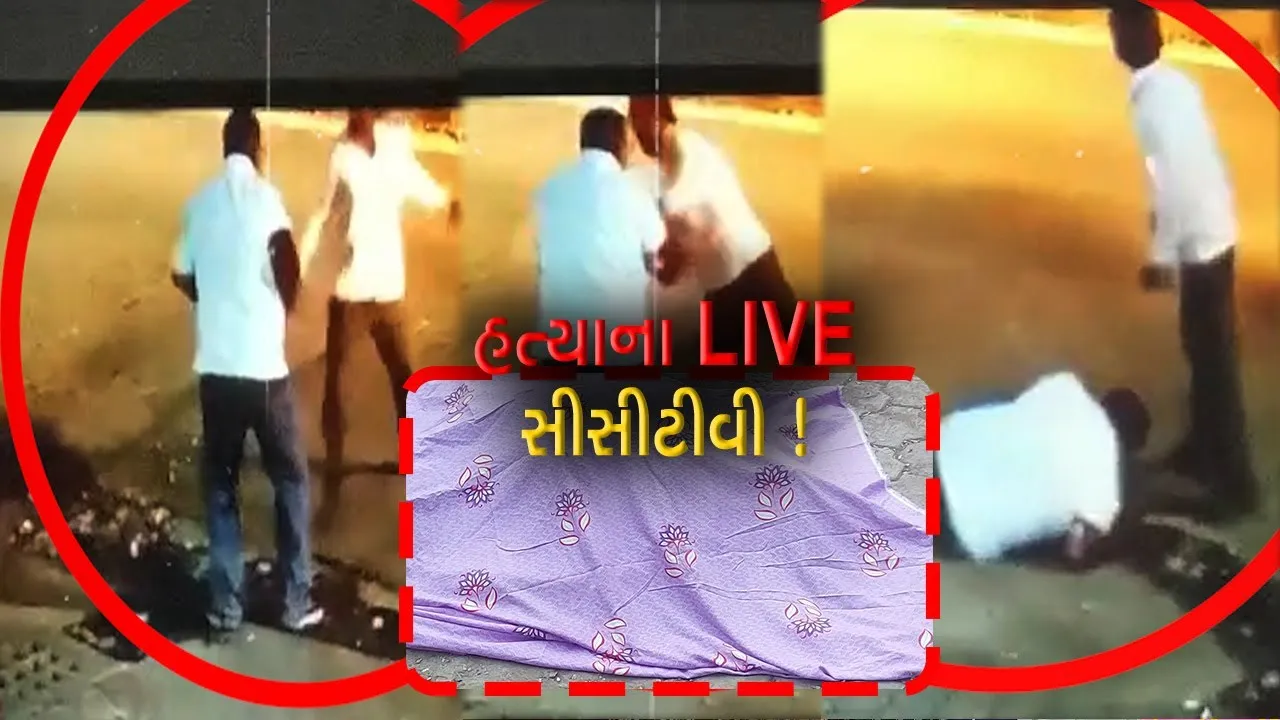 ભાવનગર: ન્યૂઝ પેપર એજન્ટની વહેલી સવારે છરીના ઘા મારી ઘાતકી હત્યા,જુઓ CCTV