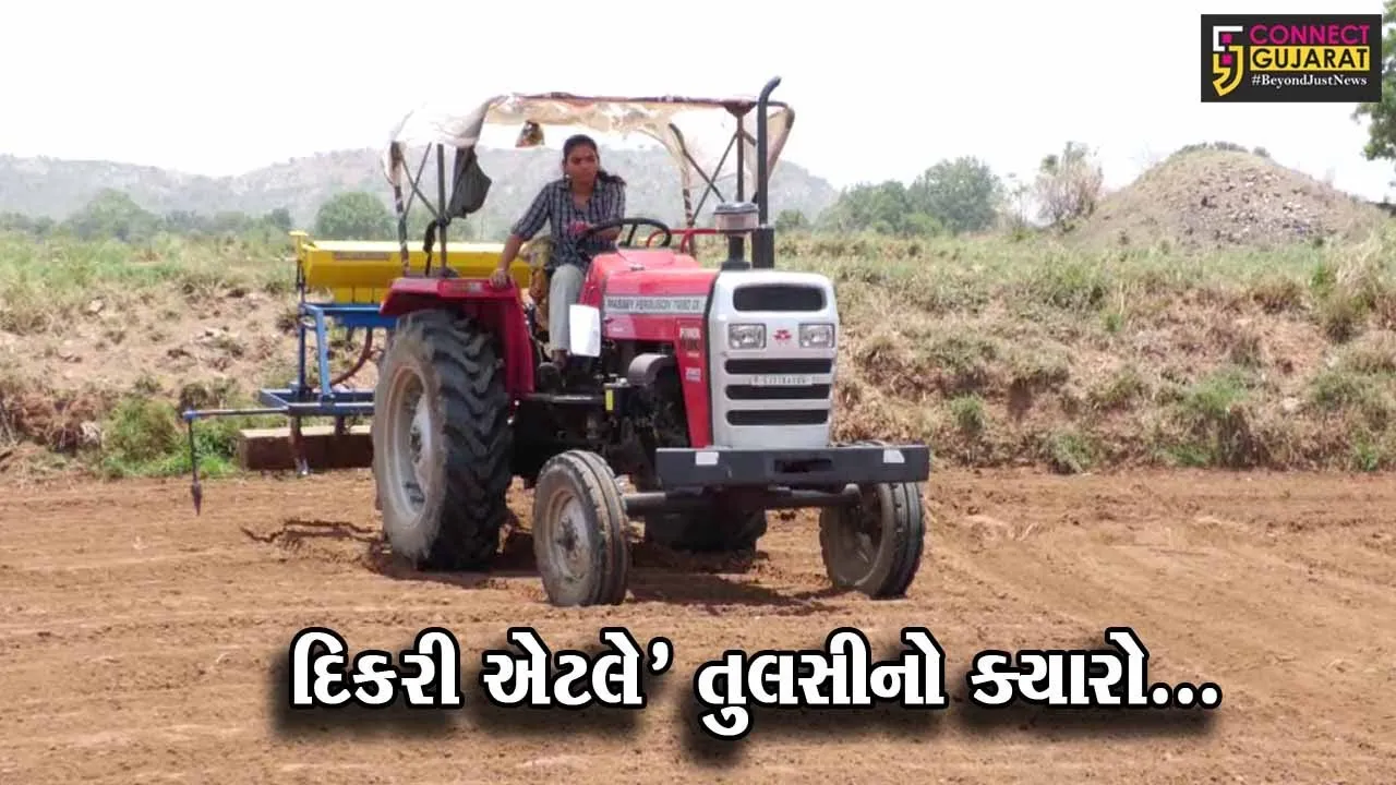 અરવલ્લી : ખેતીથી માંડી દરેક ક્ષેત્રે દિકરાઓને શરમાવે તેવું કાર્ય કરતી ગઢા ગામની દીકરી…