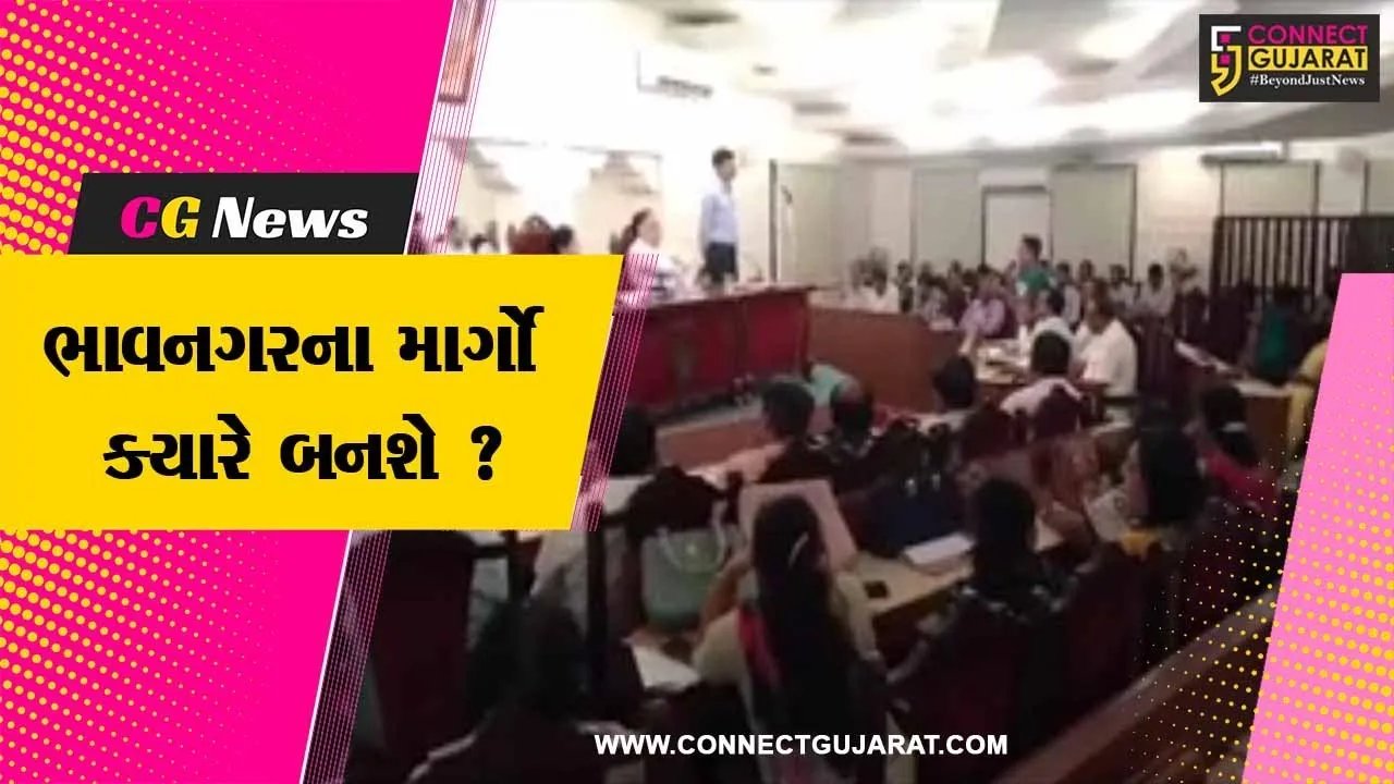 ભાવનગર: સાધારણ સભામાં રોડ ડ્રેનેજના નબળા કામની ફરિયાદ ઉઠી, અધિકારીઓ પર ઠલવાયો રોષ