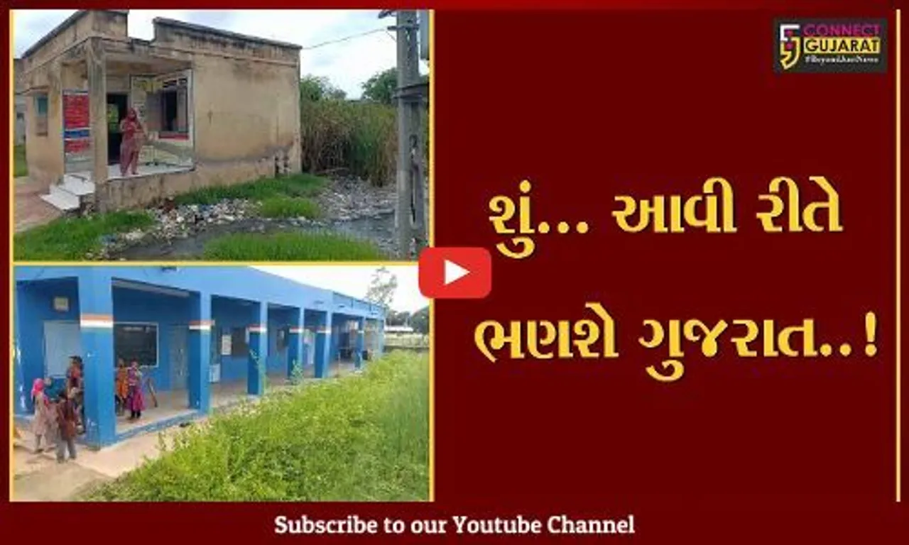 ભરૂચ : ખદબદતી ગંદકી વચ્ચે પણ ટંકારીયા ગામના નાના ભૂલકાઓ શાળાએ ભણવા જવા મજબૂર...