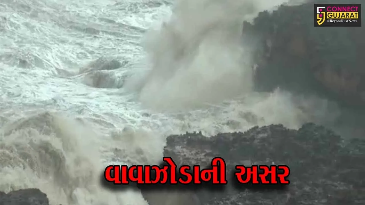 બીપરજોય વાવાઝોડાની અસર શરૂ,રાજ્યના અનેક વિસ્તારોમાં ધોધમાર વરસાદ