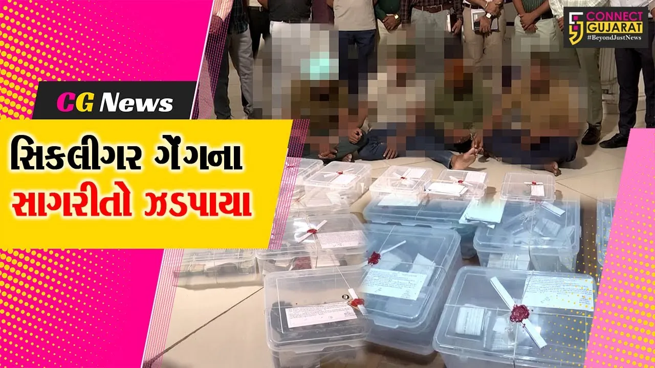 સાબરકાંઠા: સીકલીઘર ગેંગના સાગરીતોની પોલીસે કરી ધરપકડ, રૂ.30.38 લાખનો મુદ્દામાલ જપ્ત કરાયો