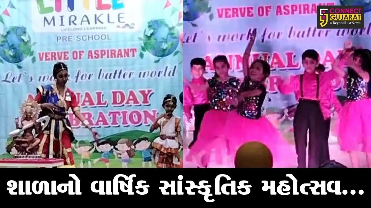 ભરૂચ : લિટલ મિરાકલ પ્રિ સ્કૂલ-ઝાડેશ્વર ખાતે યોજાયો શાળાનો વાર્ષિક સાંસ્કૃતિક ઉત્સવ…
