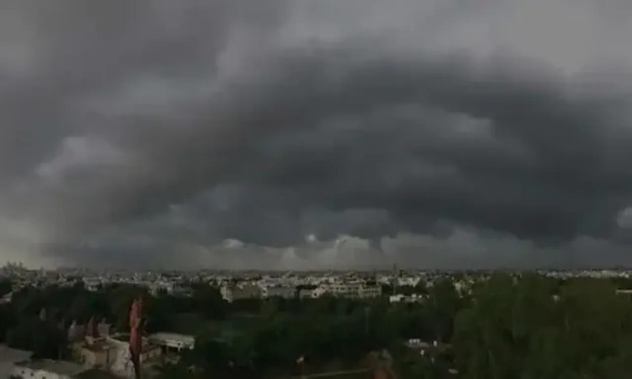 હવામાન વિભાગની આગાહી, આગામી પાંચ દિવસ રાજ્યમાં ભારે પવન સાથે વરસાદ વરસશે.